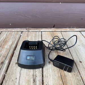 BK Technologies Rapid Charger KAA0300P Black Single Bay Desktop Charging Dock